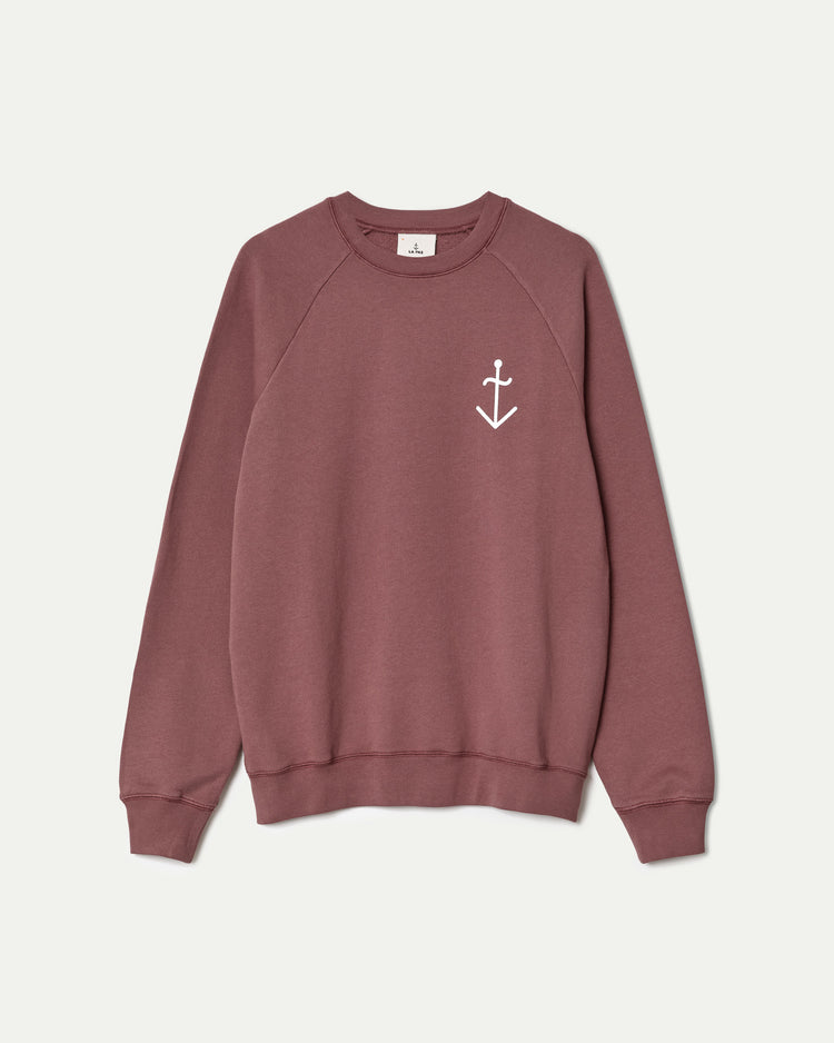 La paz cunha sweater marsala + logo