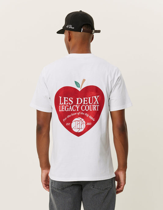 Les deux legacy court t-shirt white