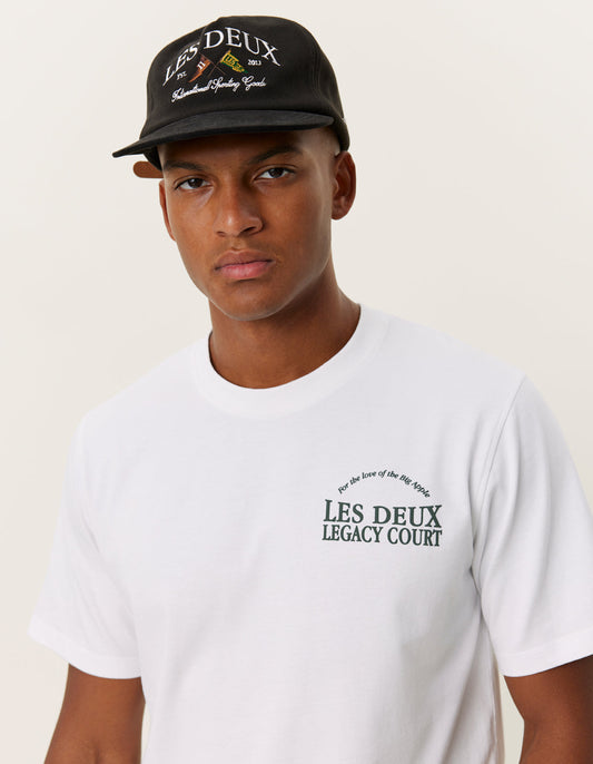 Les deux legacy court t-shirt white