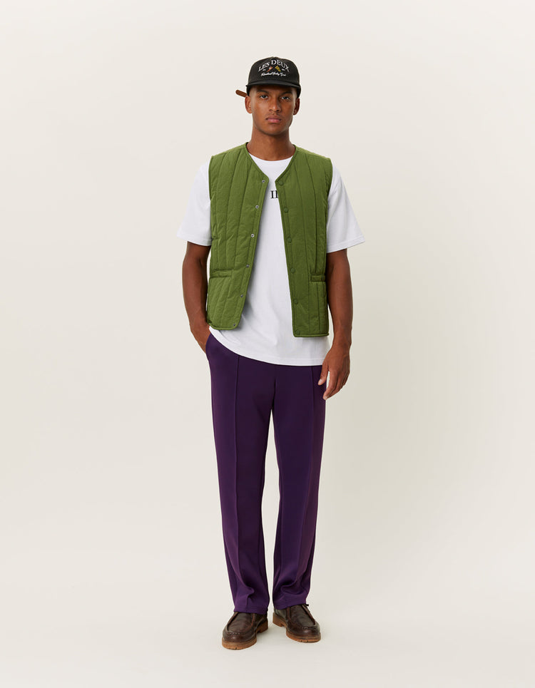 Les deux martin vest chive green