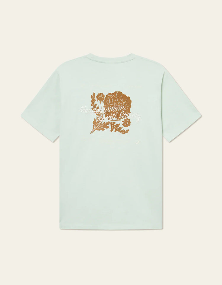 Les deux mediterranean t-shirt smoke green