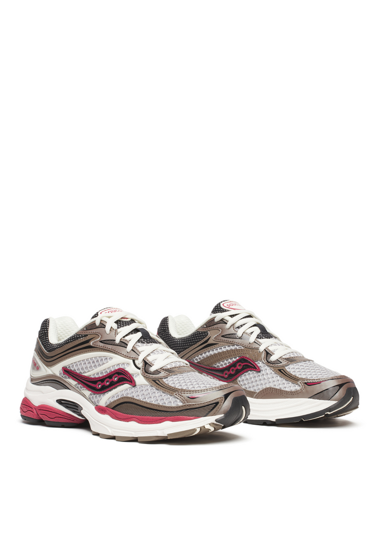 Saucony progrid omni 9 brown red